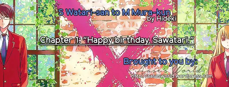 S Watari-san to M Mura-kun Chapter 1 1